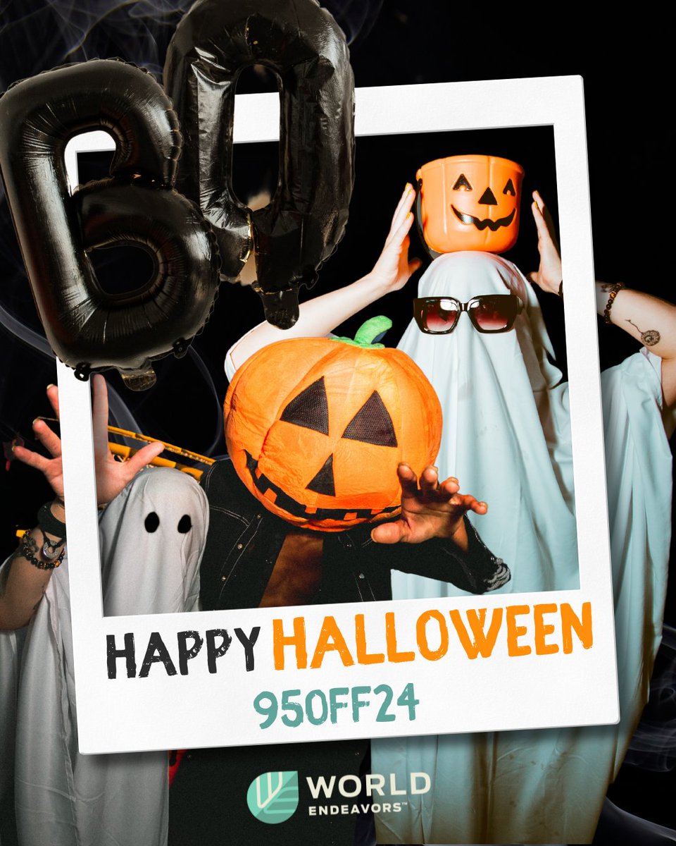 worldendeavors's tweet image. 🎃 Don’t be haunted by FOMO this Halloween! Enroll by Nov 15 and save $95 off your program deposit.👻 No tricks—just treats! 🍬 worldendeavors.com/blog/unlock-95…

#HalloweenDeals #InternAbroad #WorldEndeavors