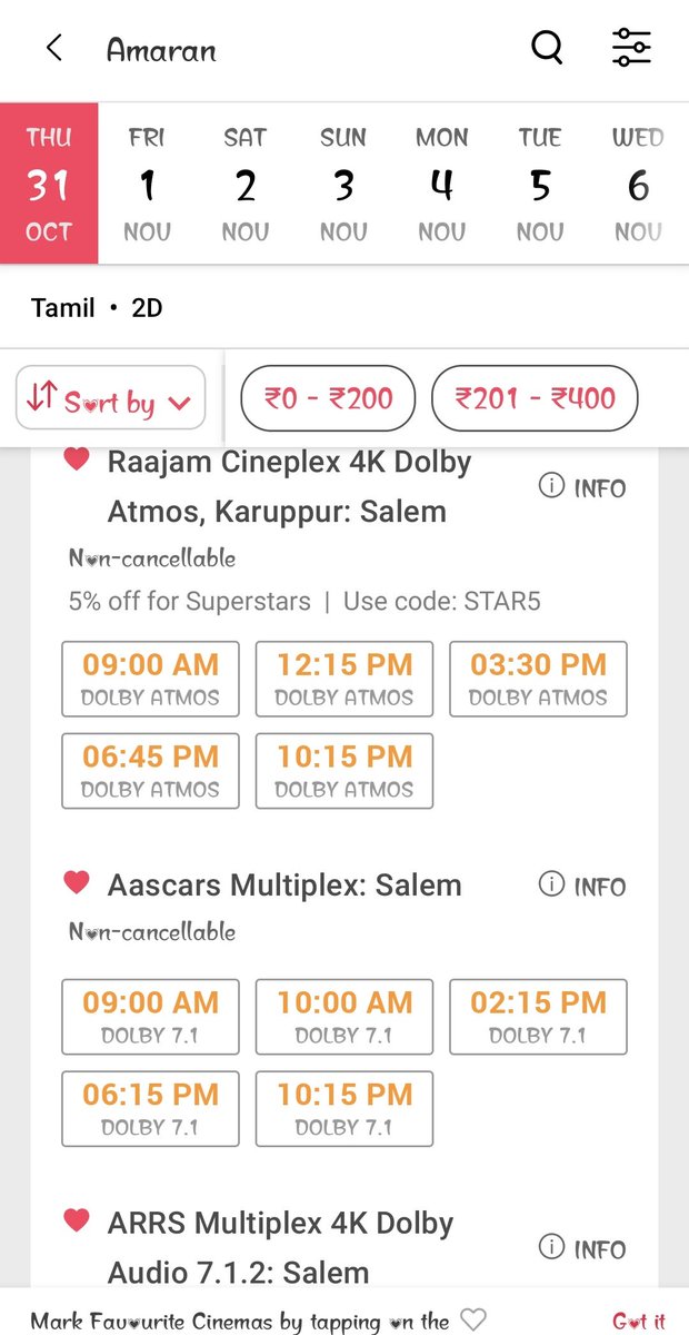 itzLinges's tweet image. Last One Hour 7.05K Tickets Sold out Massive Opening 🧨🧨🧨🔥🔥🔥🥵🥵🥵

Salem City Housefull Shows 💥💥💥💥💥

#Amaran || #AmaranFDFS 

@Siva_Kartikeyan