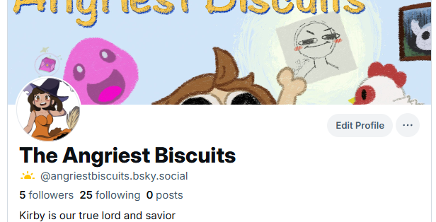 I have migrated to the big blue sky.
I will be removing all my art from twitter. My twitter will live on and maybe collect dust until moral improves.