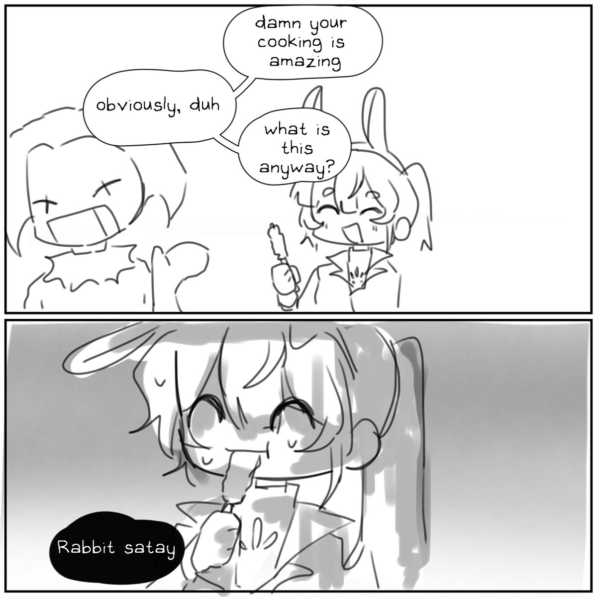 Rosaizenisa69's tweet image. It's funnier in my head
#kaboodlefanart #killerbunnies or smth
