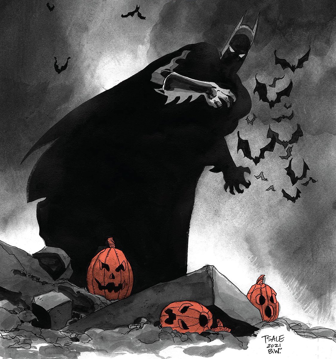 batmancurated's tweet photo. by tim sale https://t.co/ASjaD7gFqP