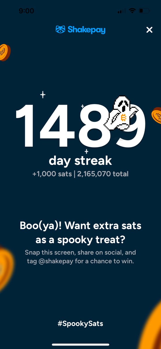 _jamesmar's tweet photo. @shakepay #spookysats st: jmar https://t.co/MWksfAnCpD