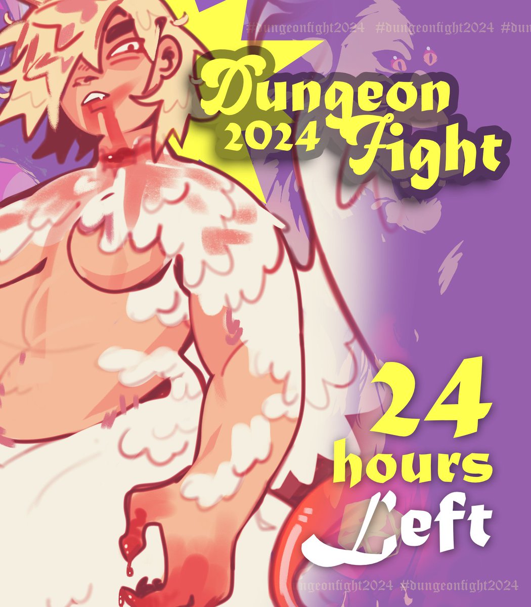 AMPartfight's tweet photo. 🔥 24 Hours Remain for Sign-ups for Dungeon Fight 2024 👑

Be quick! The kingdom's doors are already closing . . . be sure to register for our Dungeon Meshi art fight before it's over! 🔗 https://t.co/NJDTSY6xzK