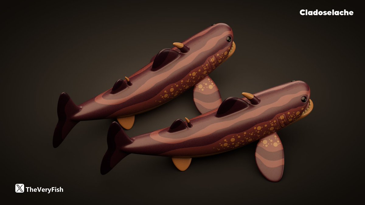 Cladoselache is a genus of smallish proto-sharks from the Devonian that lived alongside Dunkleosteus, although in different ecological niches.

I find the distinctively large pectoral fins interesting.
 
#Shark #Cladoselache #Toydesign #Fish #Devonian #ChaosCorona