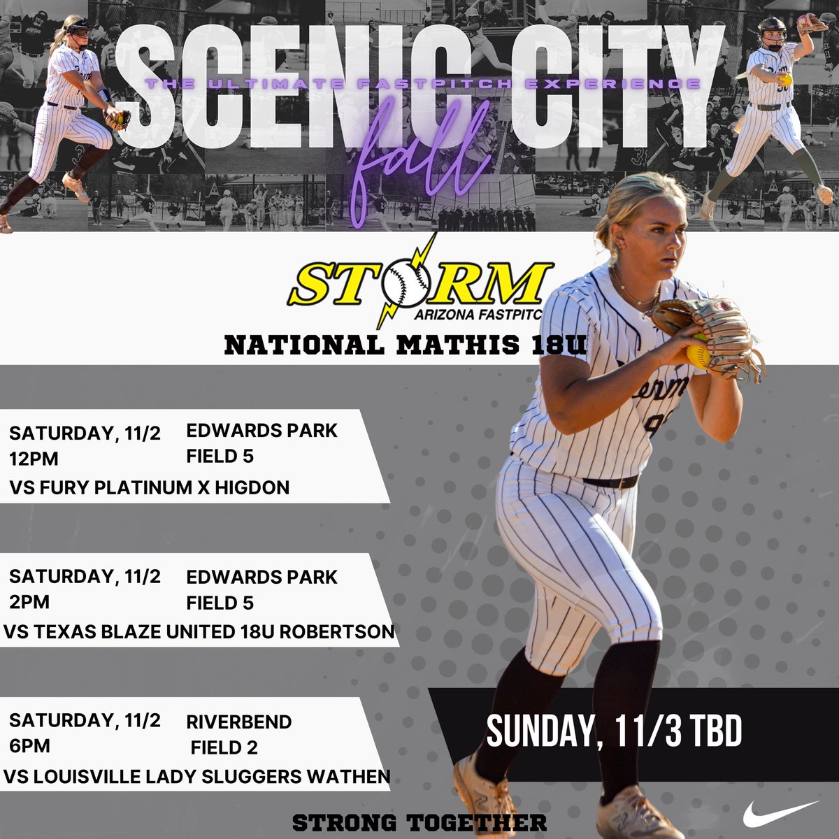 Scenic City Fall Top 25 in Dalton, Georgia kicks off this weekend! 
<a href="/ConnectSports_/">Connect Sports</a> <a href="/AZStormFastptch/">Arizona Storm Fastpitch</a>