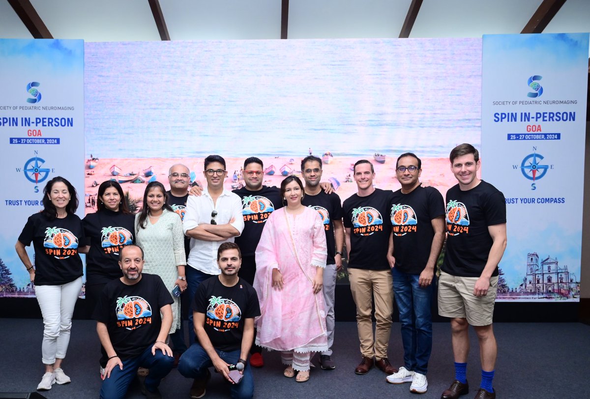 SPIN2024!!One of d most niche Pediatric Neuroradiology Conference with awesome academic sessions flown across world to Goa,India !!I’m overwhelmed to be part of this big event-a perfect mix of learning, social evenings, meeting my mentors from across world&amp;making new friendships!