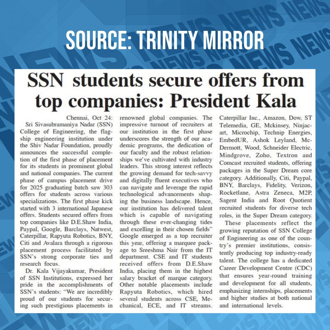 SSN Institutions tweet media