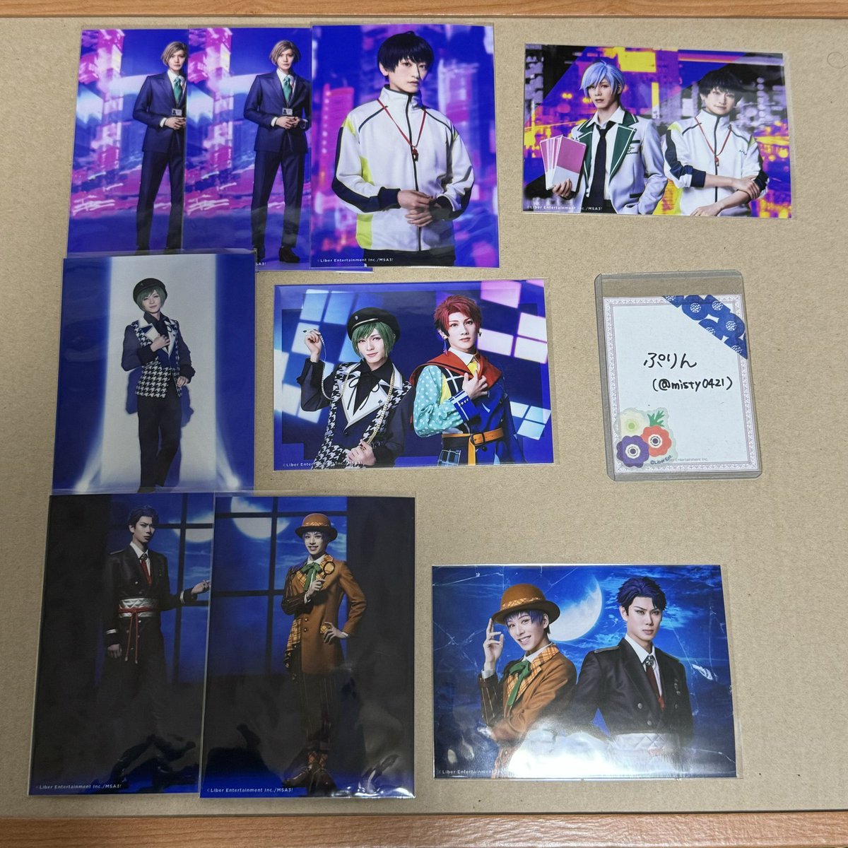 misty0421's tweet photo. 【交換】エーステ フォーライ ブロマイド ランブロ ミックス MIX公演

譲→万里 紬 三角 幸 太一 十座 九門

求→アップ：万里 天馬
　　全身：天馬 密 千景
　　ツーショット：至&amp;万里 密&amp;千景
それぞれ各1枚

郵送希望です。
お気軽にお声掛けください。
よろしくお願い致します！ https://t.co/r2Lnl1C8Vv