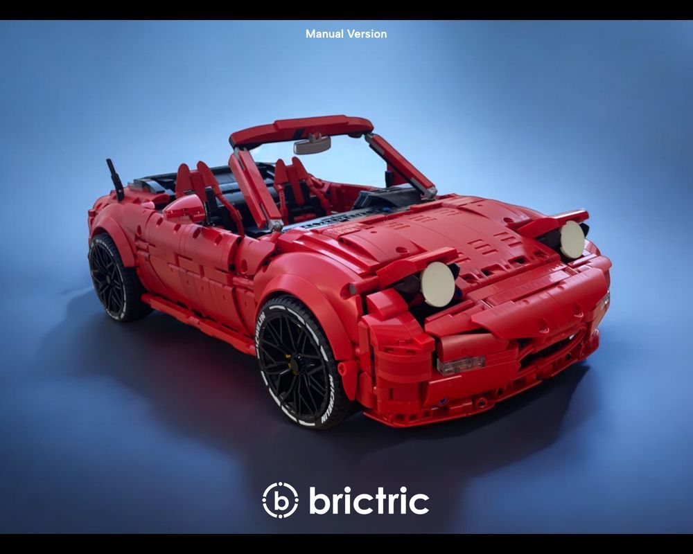 Mazda MX5 Miata (NA) manual by brictric #LEGO reb.li/m/199862