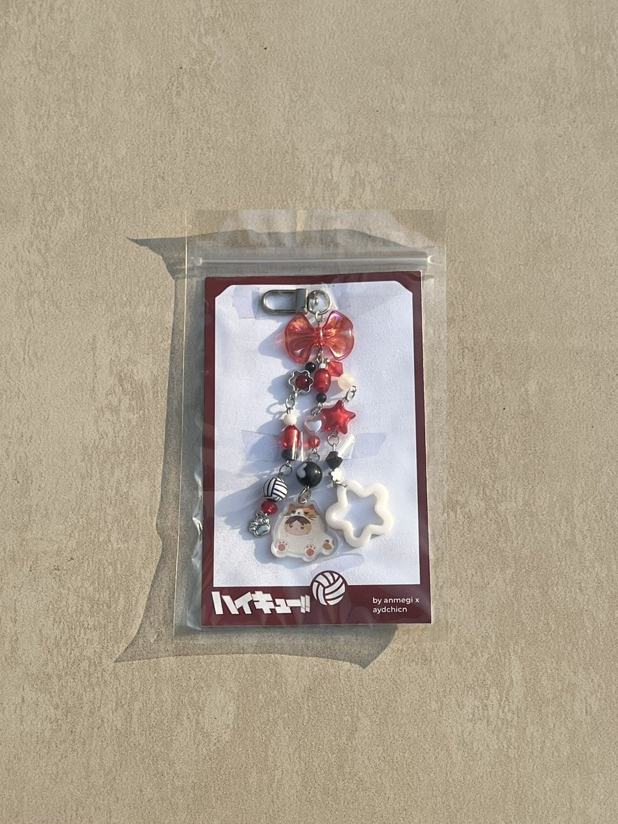 anmegi x <a href="/aydchicn/">ariya ard。COMIPARA5 C9 CF21⊹ ࣪ ˖ ˚</a> special collaboration ♡

𓆰 nekoma’s kenma &amp; kuroo big charms ⋆⭒˚.⋆

IDR 70k / each

❗️LIMITED QUANTITY❗️

dm for order💌