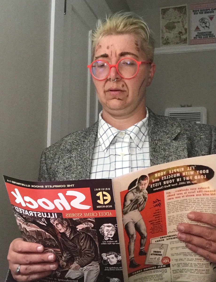 melgillman's tweet photo. Happy halloween from me, Dr. Frederic Wertham https://t.co/wMfNSJZzju