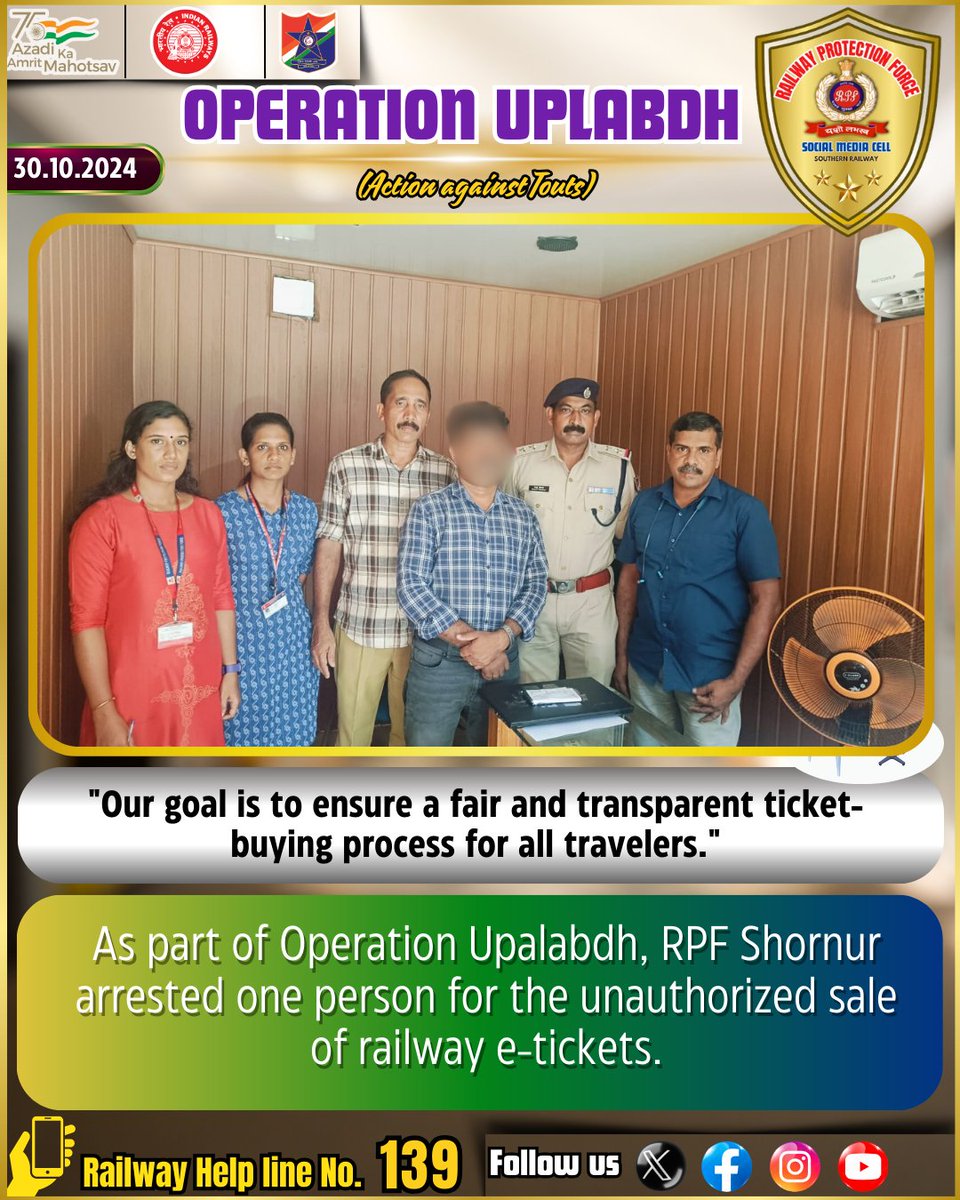 rpfsrly's tweet photo. #OperationUpalabdh #RPFSR #RPF @RailMinIndia @RPF_INDIA @GMSRailway @ManojYadava_IPS https://t.co/mL0EZw7SlS
