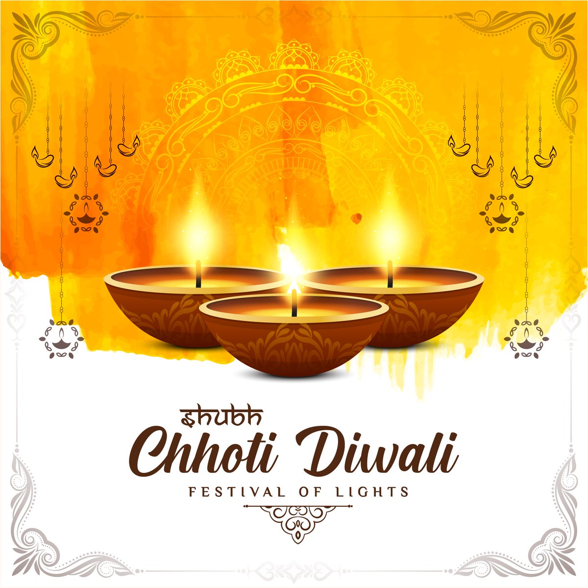 socialdesigner's tweet photo. Light up🕯️your feed with the joy of Chhoti Diwali! 🪔🪔

Let's celebrate the triumph of good over evil and spread warmth and cheer. 

Wishing you a prosperous and joyous Diwali!🎆🎆 https://t.co/SLmJoUveGH