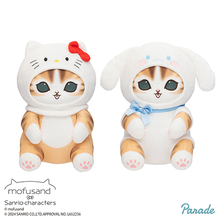 🌟プライズ情報🌟 『mofusand×サンリオキャラクターズBIGぬいぐるみ2