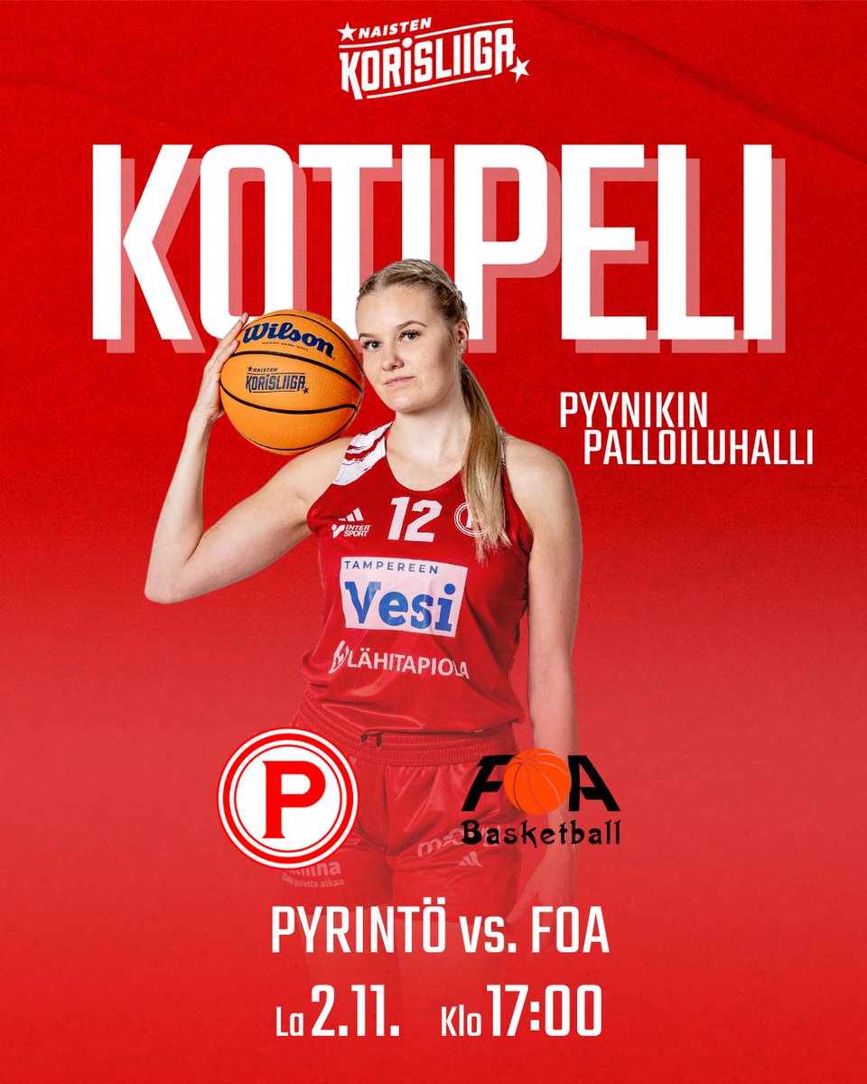 Tampereen Pyrintö Naiset (@pyrintonaiset) on Twitter photo Lauantaina Pyynikille saapuu FoA ja toivottavasti sinäkin! ❤️🤍
#pyrintö #munseura  #aina #naistenkorisliiga Lauantaina Pyynikille saapuu FoA ja toivottavasti sinäkin! ❤️🤍
#pyrintö #munseura  #aina #naistenkorisliiga