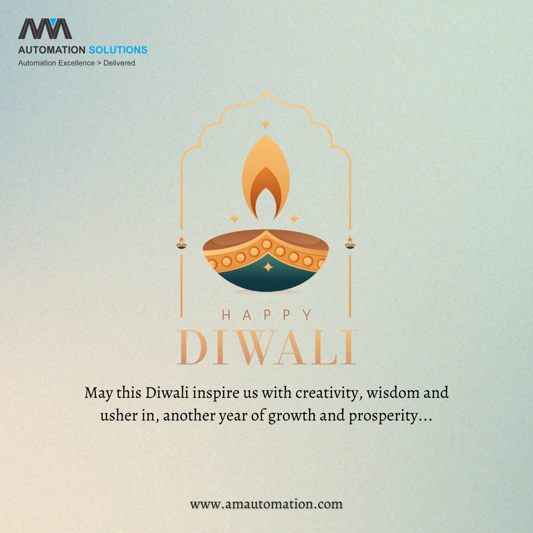 amautomation's tweet photo. May the glow of this festival illuminate new avenues of prosperity and inspire us all to reach greater heights together.  

Wishing everyone a prosperous and joyful Diwali! May this festival mark the beginning of brighter, more fulfilling journeys.  

#HappyDiwali #AMautomation https://t.co/0dQqGkDksP