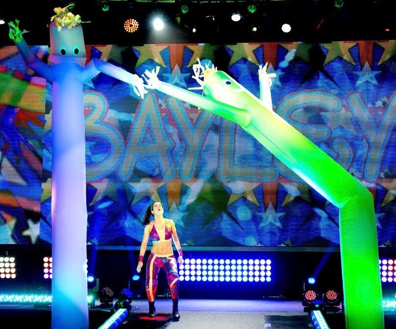 History of NXT tweet media