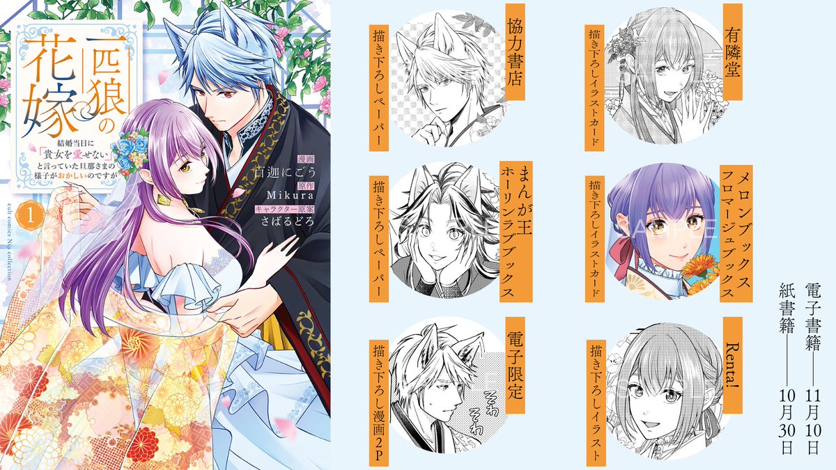 一匹狼の花嫁 ～結婚当日に「貴女を愛せない」と言っていた旦那さまの