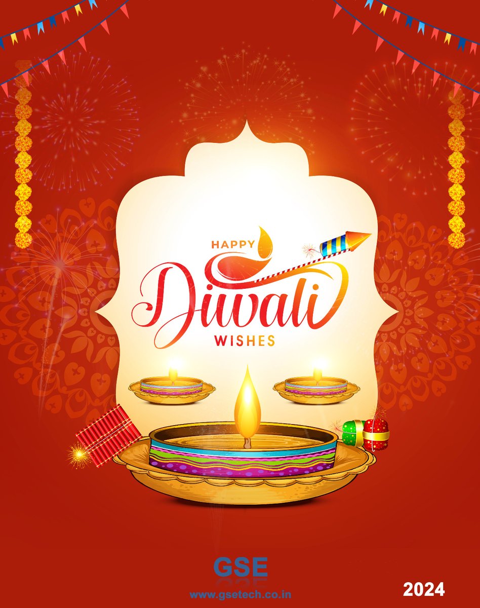 TechnologyGse's tweet image. Happy Deepavali! May this festival of lights bring you joy, peace, and endless blessings

GSE Tech | gsetech.co.in