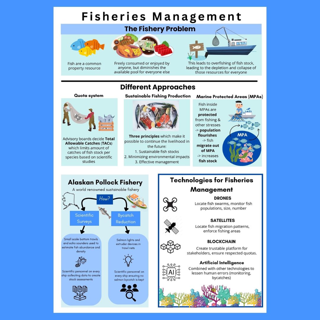 #fishing is an important source of food for many communities around the world; especially when food security and agriculture is increasingly under threat from #climatechange  But what happens when #overfishing &amp; #unsustainablefishing practices throw #marineecosystems into chaos?