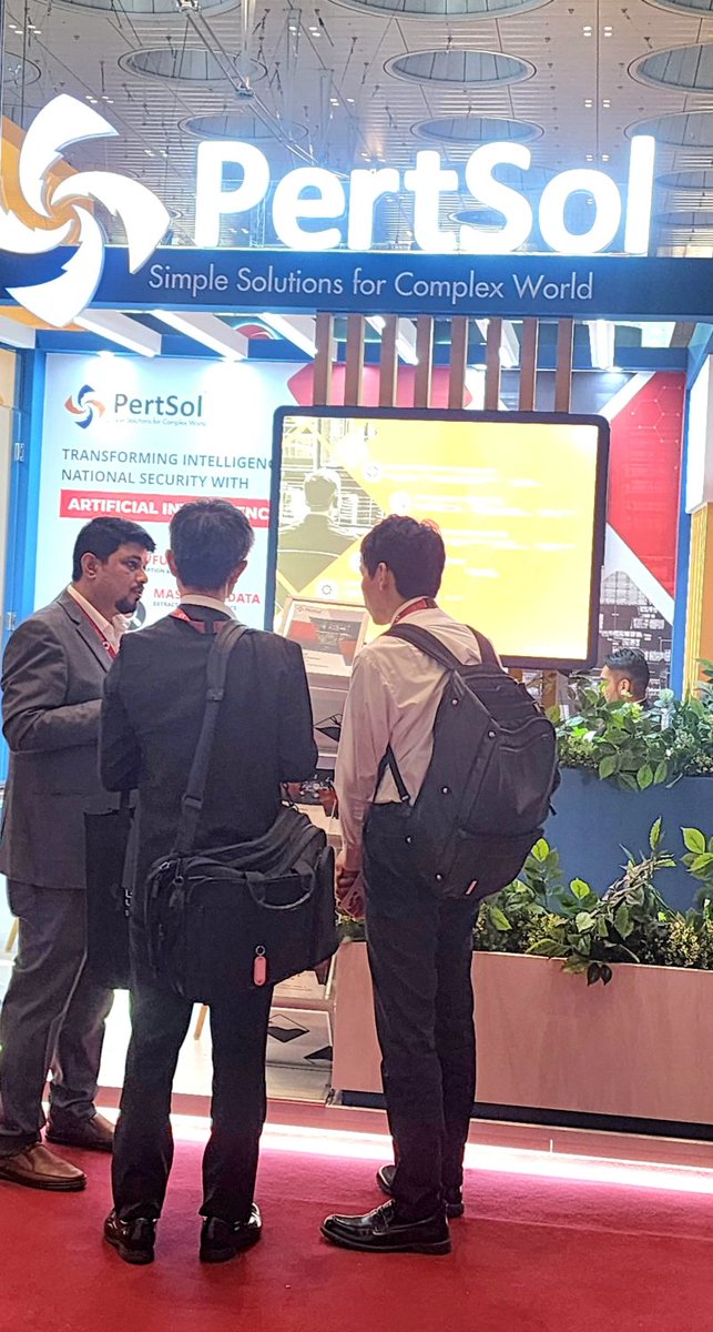 Pert_Telecom's tweet image. Introducing AI-powered solutions shaping the future of law enforcement &amp;amp; national security.
PertSol’s investigative &amp;amp; intelligence solutions earned high praise at Milipol, igniting interest &amp;amp; enthusiasm.
If you missed us today, be sure to visit our booth S002 tomorrow!
#milipol
