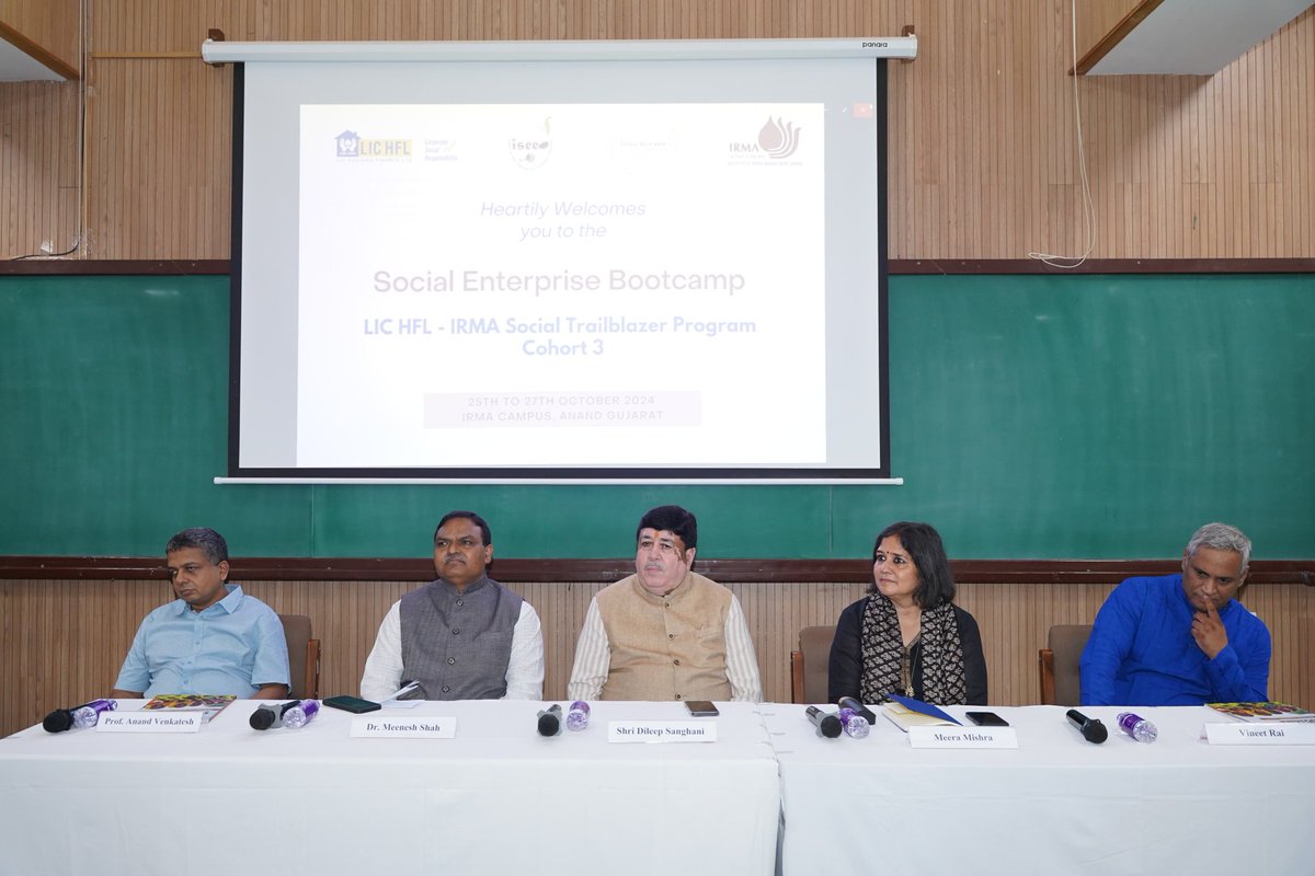 Aavishkaar Capital (@aavishkaarvc) on Twitter photo <a href="/Raivineet/">Vineet Rai</a> Founder <a href="/AavishkaarGrp/">Aavishkaar Group</a> at the 2025 Social Enterprise Bootcamp of the Social Trailblazer Programme by <a href="/iseedirma/">IRMA iSEED Foundation</a> IRMA ISEED Foundation & <a href="/LIC_HFL/">LIC Housing Finance Limited</a>
#AavishkaarGroupLeadership <a href="/Raivineet/">Vineet Rai</a> Founder <a href="/AavishkaarGrp/">Aavishkaar Group</a> at the 2025 Social Enterprise Bootcamp of the Social Trailblazer Programme by <a href="/iseedirma/">IRMA iSEED Foundation</a> IRMA ISEED Foundation & <a href="/LIC_HFL/">LIC Housing Finance Limited</a>
#AavishkaarGroupLeadership