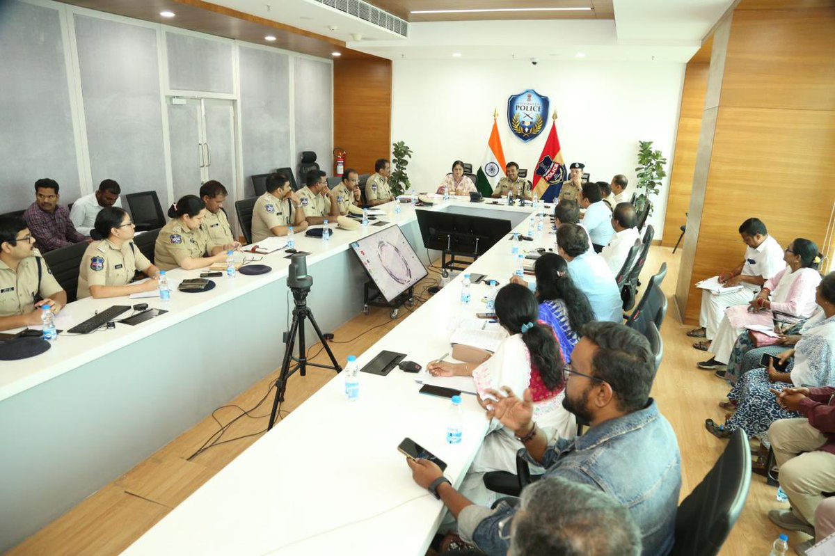 We had a coordination meeting between police and all concerned departments like Prisons, GHMC, Social Welfare , Excise , Panchayati Raj , Revenue , RTC , Railways and lots of NGOs . The topic was how to take care of hundreds of homeless people staying on the roadsides , footpaths