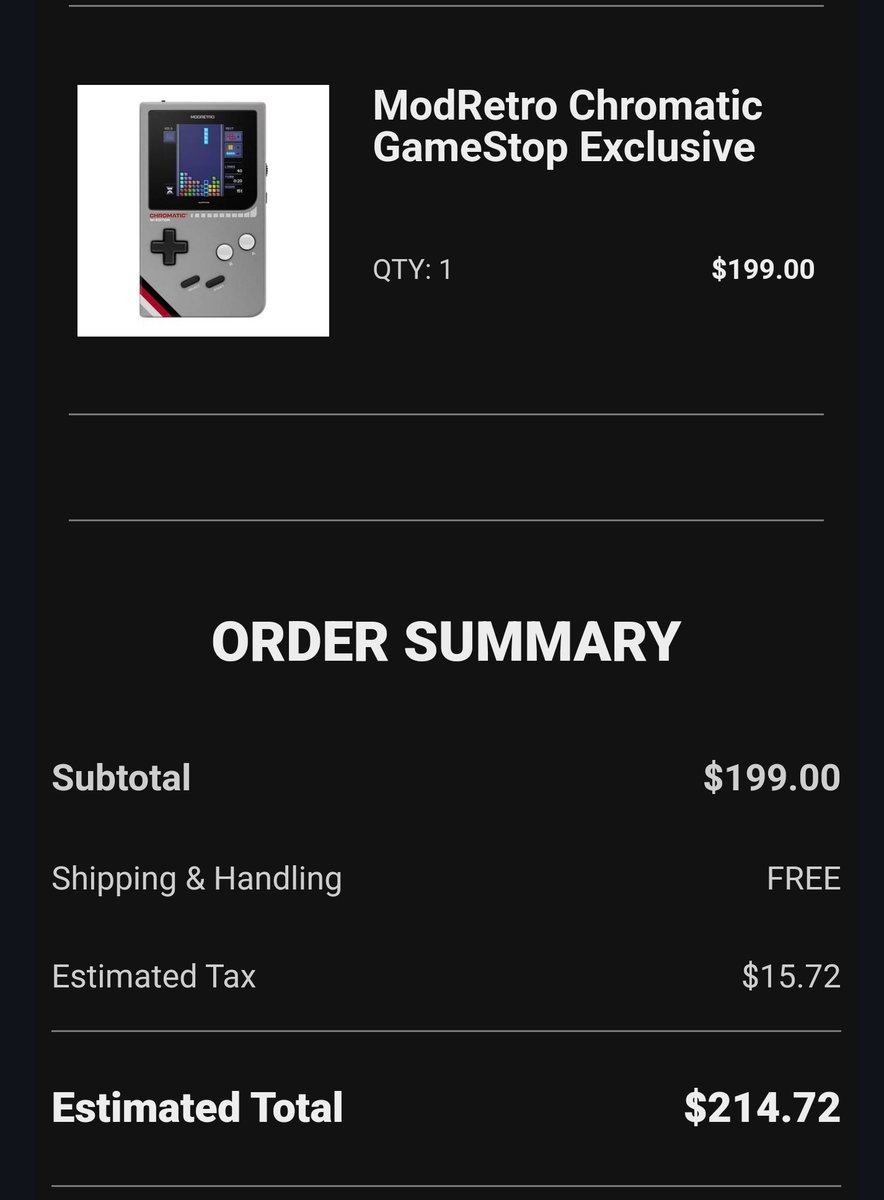 HOLD_GME_HODL's tweet image. I'M READY AND WAITING PATIENTLY... #GameStop #Exclusive #ModRetro #Chromatic #PowerToThePlayers