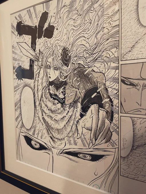 黒博物館シリーズ原画展行ってきた!アナログ原画は作画のヒントが詰まってる…雨止んでよかった〜 