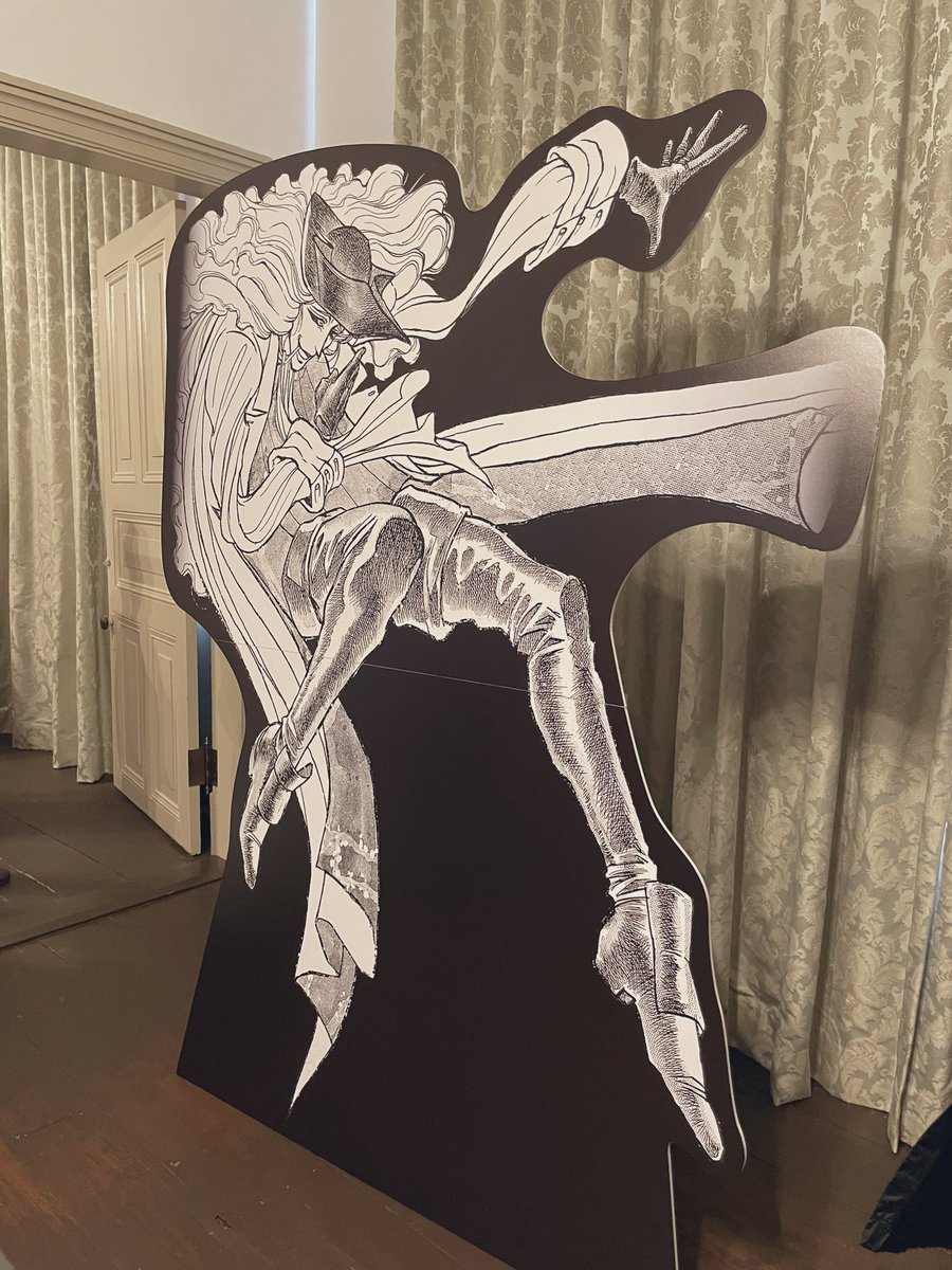 「黒博物館シリーズ原画展行ってきた!アナログ原画は作画のヒントが詰まってる…雨止ん」|村乃まち💃4/23呉長門陸奥オンリーのイラスト