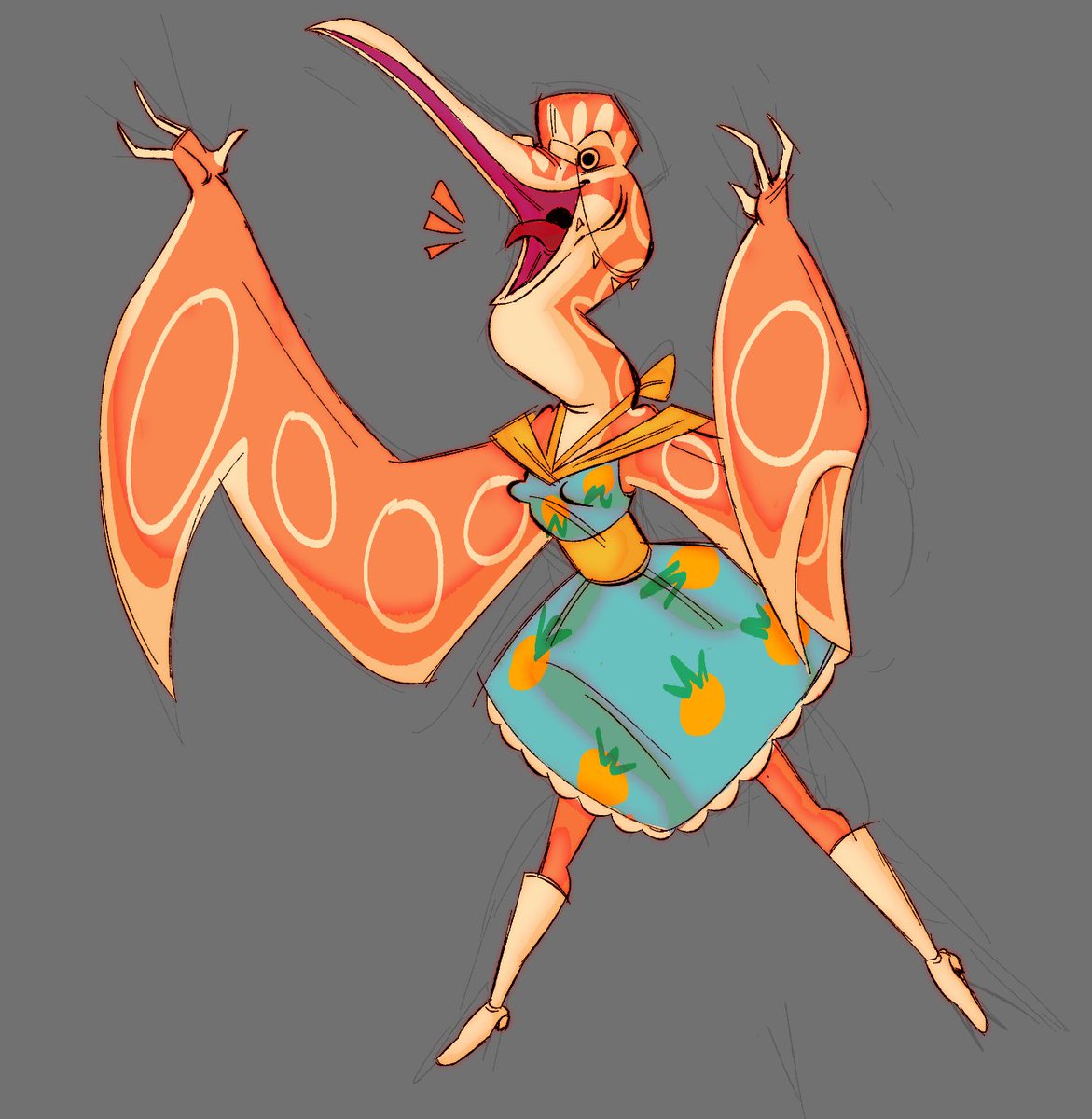 fursona just dropped
(ill post the outfit tommorow)
#paleoart