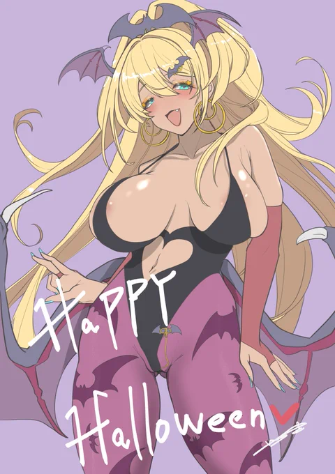 おにいちゃーん!!ハッピーハロウィン!この格好 どう????#ルピー #NIKKE 