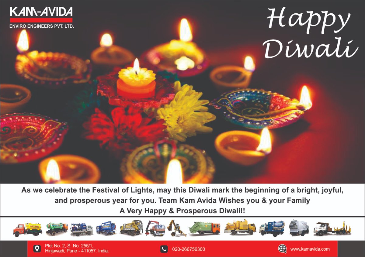 May the glow of the Diya's fill your life with warmth and joy. Team Kam Avida wishes you all a sparkling Diwali 2024!