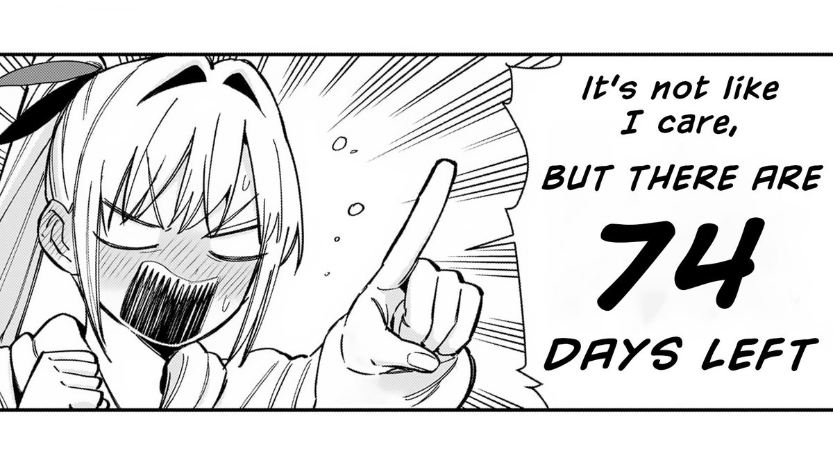 mrggus's tweet photo. "74 days left for the anime"
"アニメ放送まであと74日"
#100Kanojo #the100girlfriendswholoveyou #100girlfriends #100カノファンアート #100カノ #アニメ100カノ #74日 #74dias #74days https://t.co/yderAC1d5Y