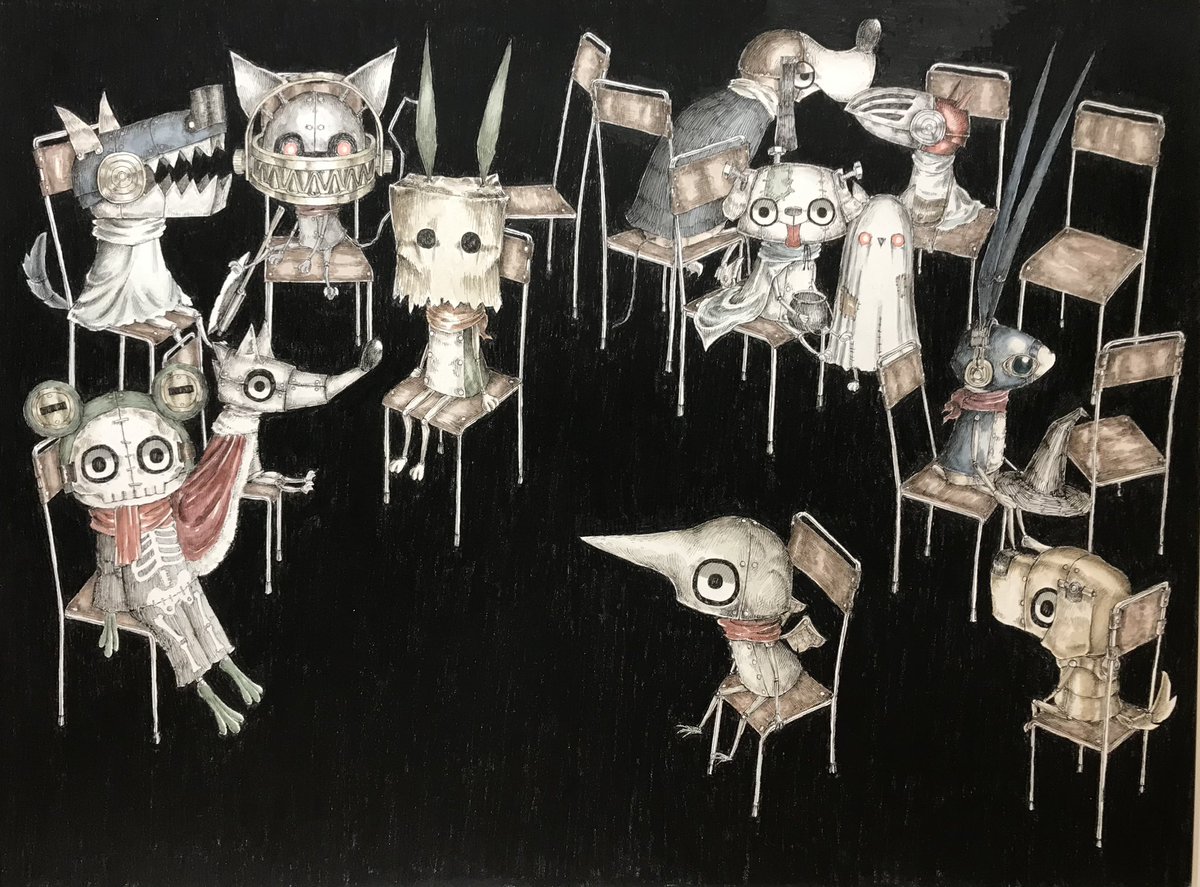 「ハロウィンテーマの作品たち。 」|Masahiro Yamamotoのイラスト