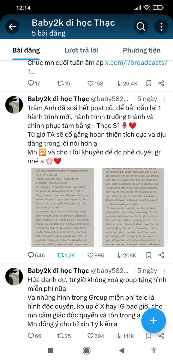 slenderboy96t's tweet photo. @baby582000 Mình đang trong quá trình chinh phục tiếng Trung. Mong được cùng cậu Tiến lên https://t.co/KxXBBKilkj