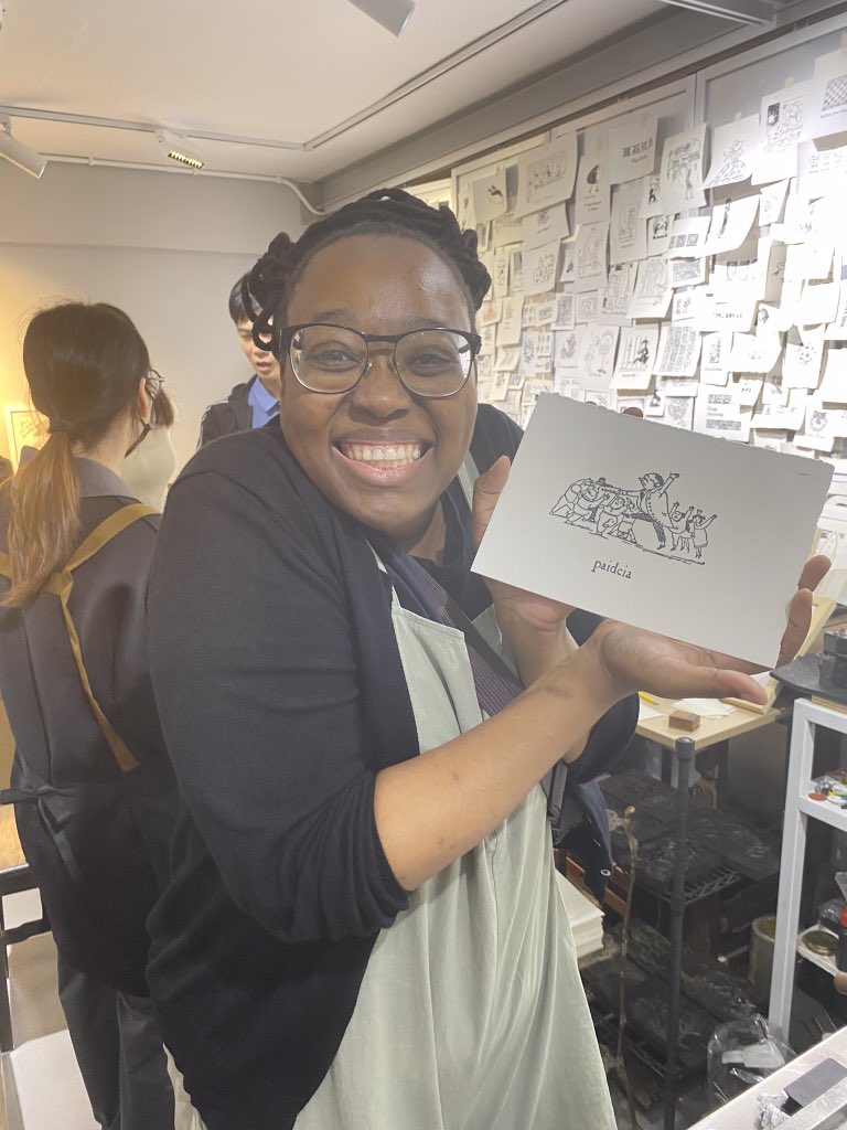 When you’ve been listening to way too much <a href="/ClsscalStuff/">Classical Stuff Podcast</a> and find 方口寸 JOC Square, a letterpress store / type museum in Macau, China.