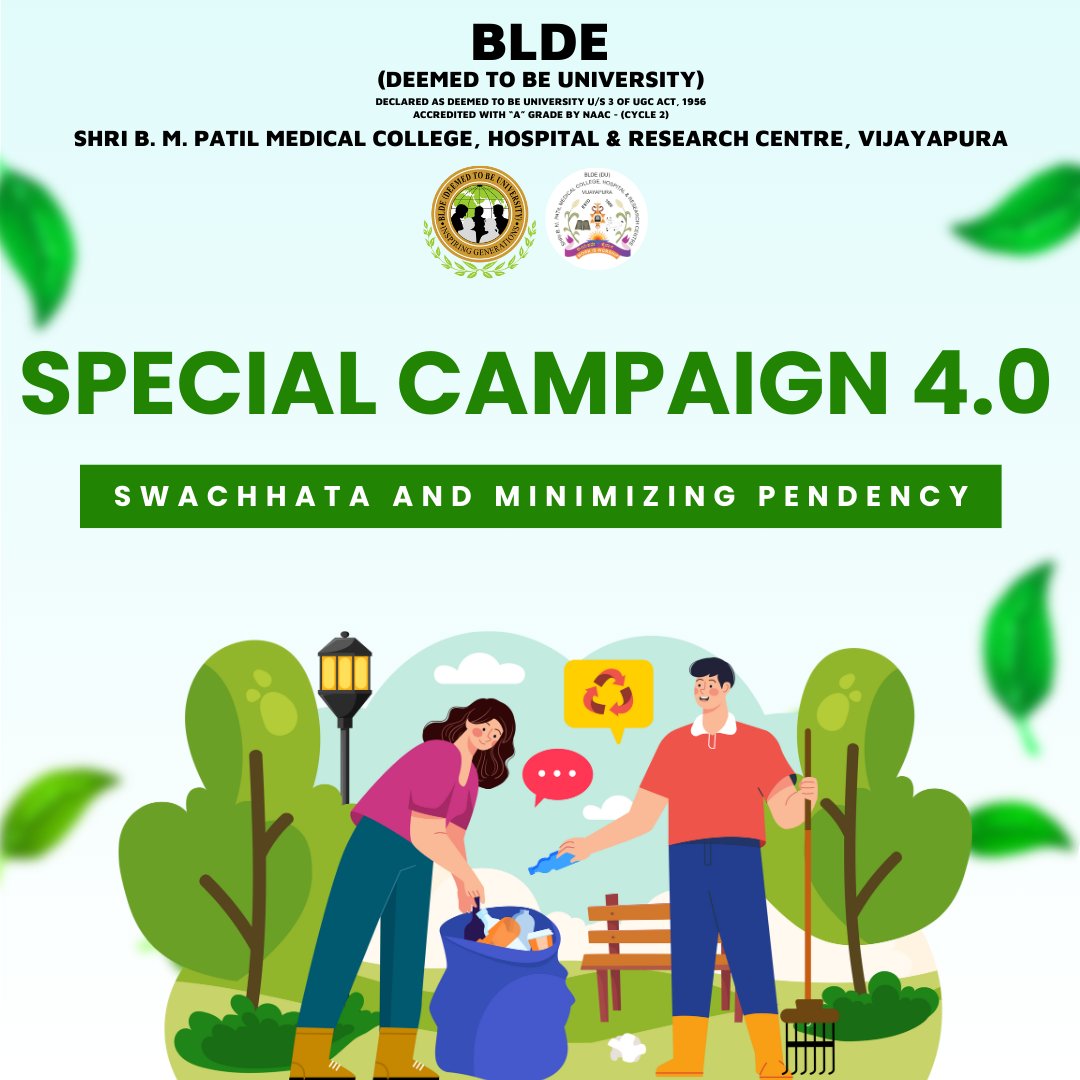 bldedu's tweet photo. 🚮 Transforming spaces, one cleanup at a time! BLDE’s Special Campaign 4.0 focuses on Swachhata and minimizing pendency. Together for a cleaner, greener future! 🌍🌱 #SwachhataHiSeva #CleanIndia #GreenCampus #BLDEInitiatives #BeforeAndAfter 
Follow us @blde.du! Like, Retweet. https://t.co/v3XF7ls7gv