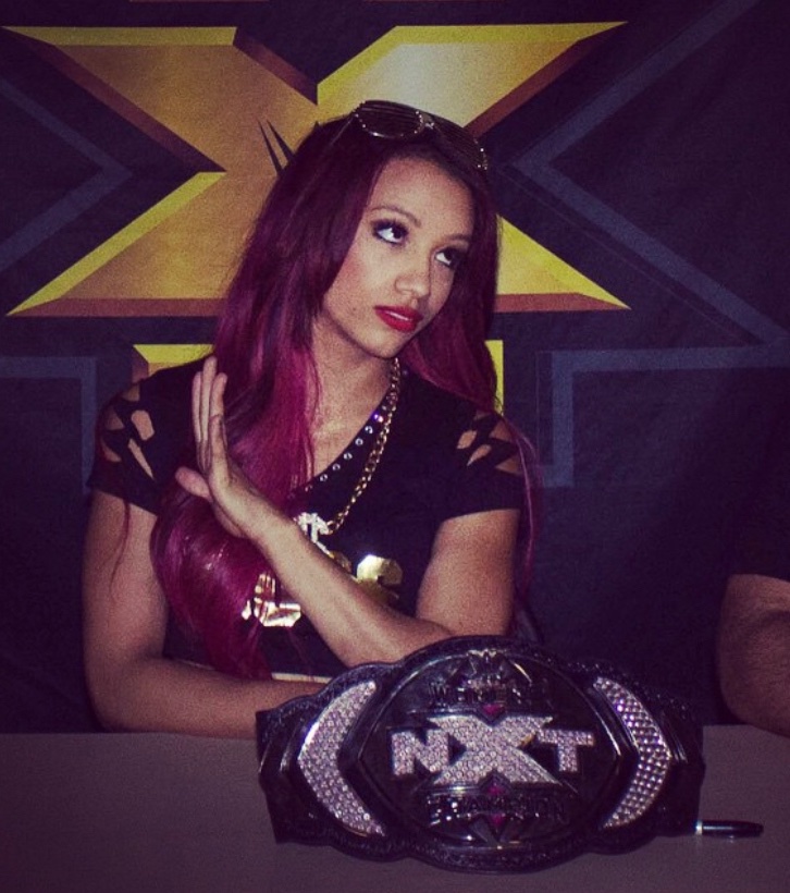 History of NXT tweet media