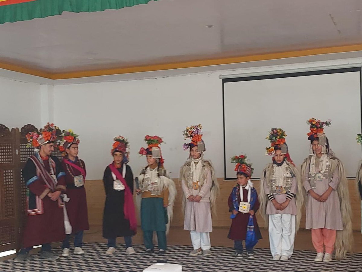 firefurycorps's tweet photo. Understand Past for a Better Future
"Culture is the widening of the mind and spirit"
A seminar on "History and Culture of Dard people of Ladakh" was organised by #TigerHillBrigade at #Biama under the aegis of #ForeverinOperationsDivision. Renowned experts explained the history and culture of Dard Aryans, their religion, political history, art and process of transition since partition.
The occasion was graced by Prof. SK Mehta, Vice Chancellor of #LadakhUniversity as the Chief Guest. Indian Army is committed to spread education and awareness on the rich legacy of Ladakh.
#IndianArmy #InspiringYouth
#TigerHillBrigade
@adgpi
@NorthernComd_IA
@ANI
@prodefleh
@lg_ladakh
