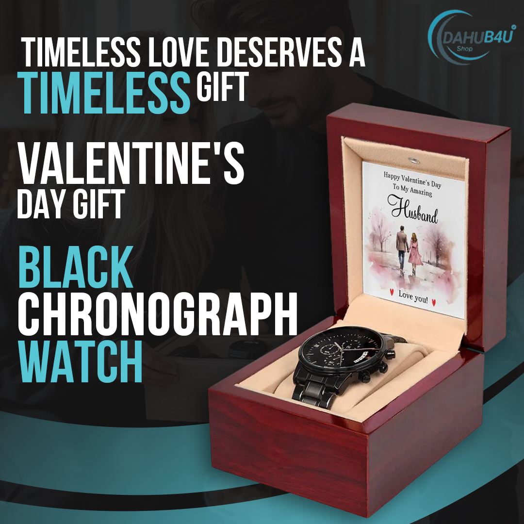 DavidHoblitt's tweet photo. Sweep him off his feet this Valentine's Day with the sophisticated "To My Husband" Black Chronograph Watch from DubHub4u.
 
Shop Now! https://t.co/4MWMKbyr6y

#ValentinesDayGift #ToMyHusband #chronographwatch #timelesslove #menswatch #valentinesgiftideas #DubHub4u #giftsforhim https://t.co/A8RrUmGluM