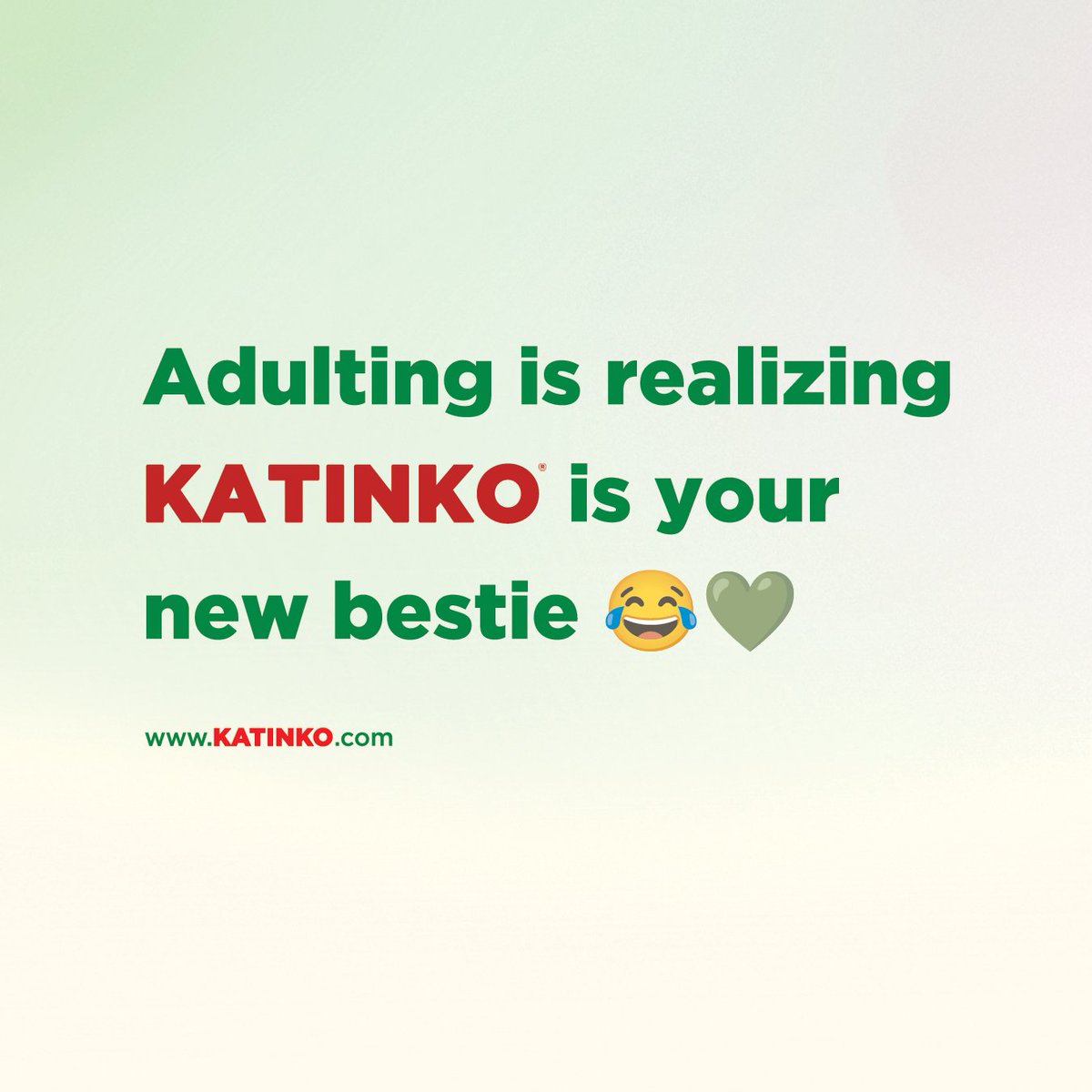 Adulting hit different when Katinko becomes your go-to BFF 👉shopee.ph/katinkostore