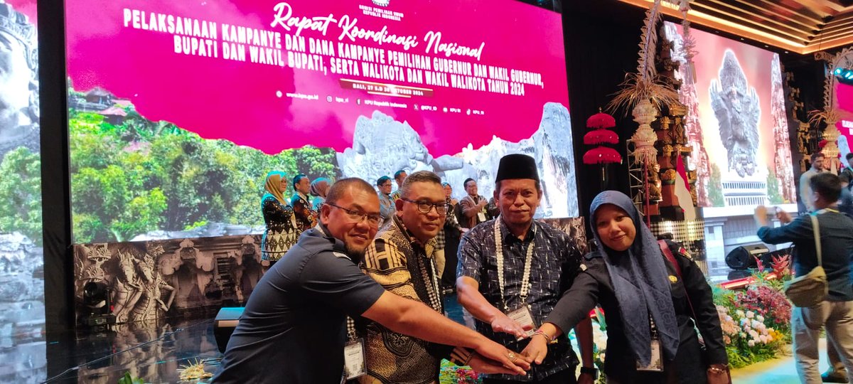 Rakornas Kampanye dan Dana Kampanye pada Pemilihan Kepala Daerah Serentak Nasional Tahun 2024
#kpu #kpumelayani #Pilkada2024 #Pilkada2024AmanDamai