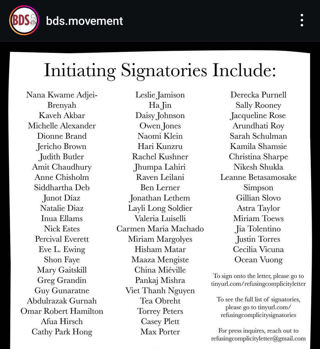 readbyuna's tweet photo. a total of 4,500 authors and publishing workers have signed a letter pledging not to work with israeli publishers, festivals, literary agencies &amp; publications that are complicit in israeli apartheid and genocide

support them and keep supporting palestinian authors too 🇵🇸 https://t.co/aPIFFWPZ1p
