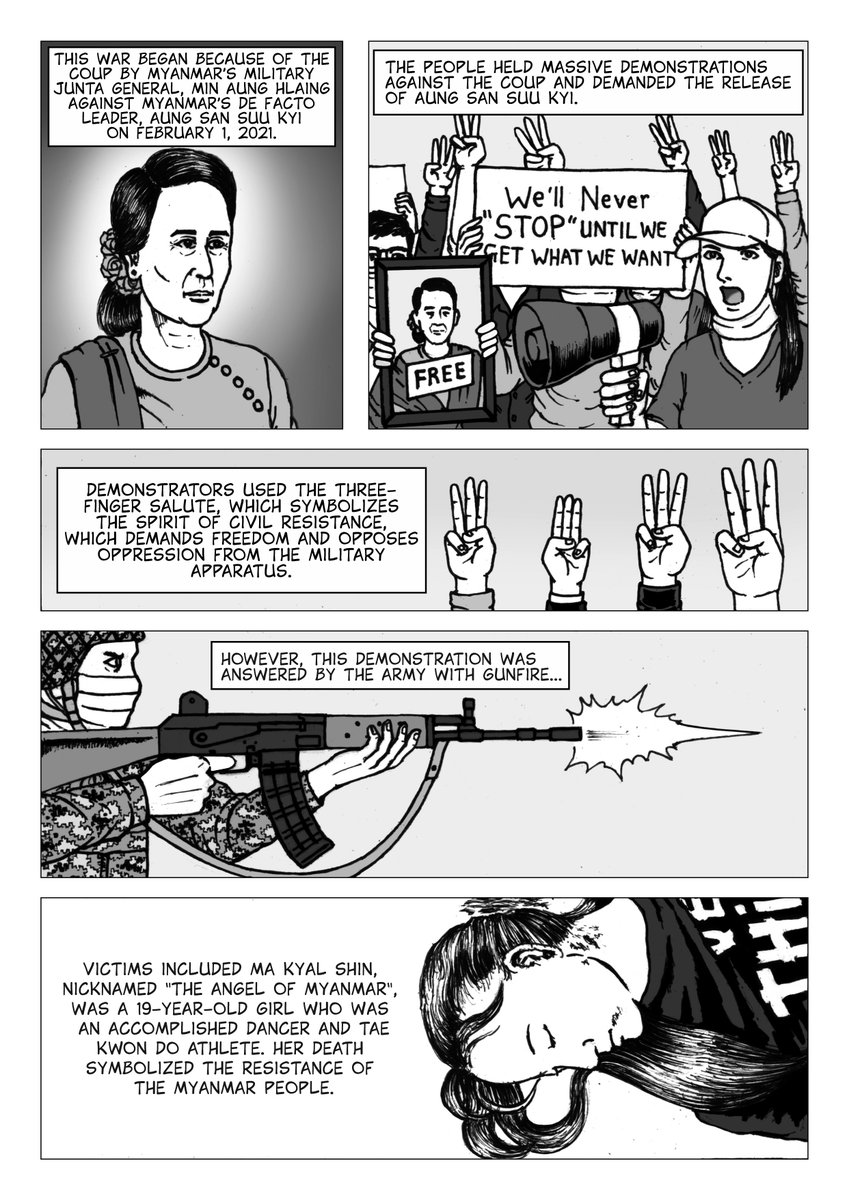 SEAJunction's tweet image. Part (2)

🥉🥉🥉2nd Runner Up 
Title - MESSAGES FOR ASEAN LEADERS 
Artist- Priyo Wicaksono (Indonesia)

Please enjoy the full comics, titled "#MESSAGES for ASEAN #LEADERS" by Priyo Wicaksono (Indonesia) portraying the ASEAN ways of #Noninterference and #Consensus.