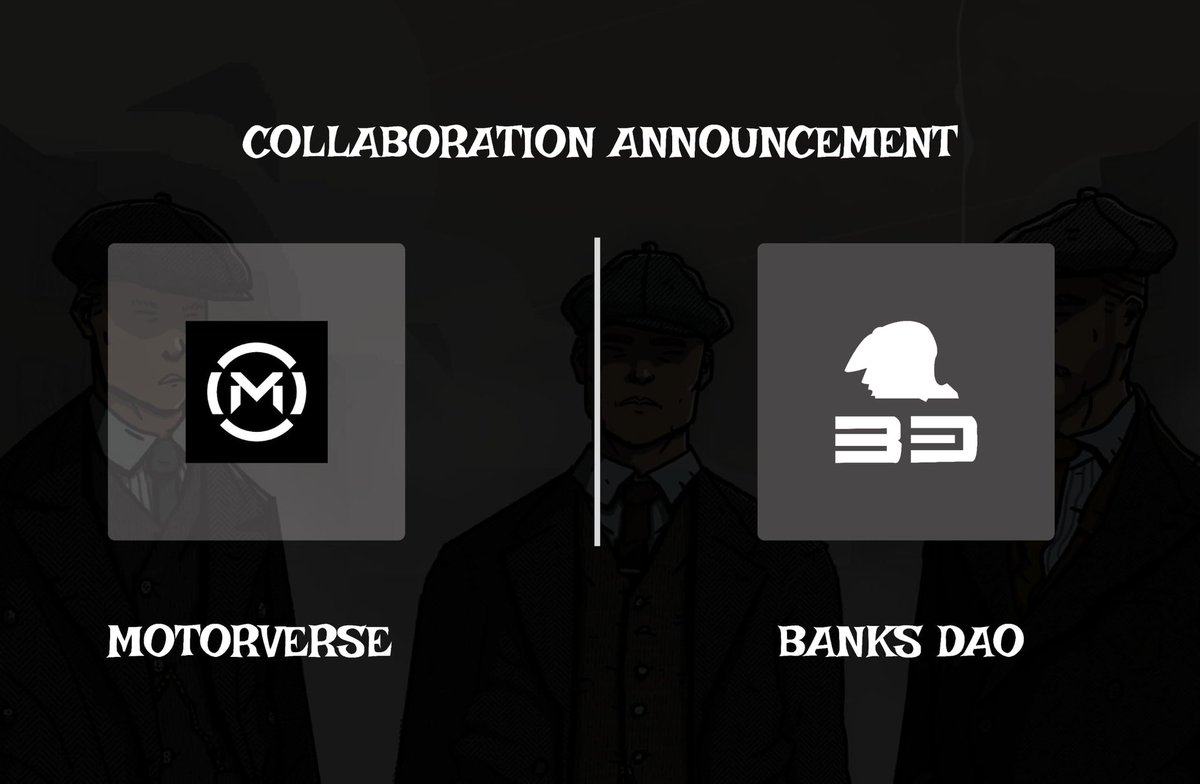We are excited to announce our collaboration with <a href="/TheMotorverse/">Motorverse</a> 

Banksdao 🤝 Motorverse

luckygo.io/r/Banks-DAO-x-…

Good-luck shelbians!