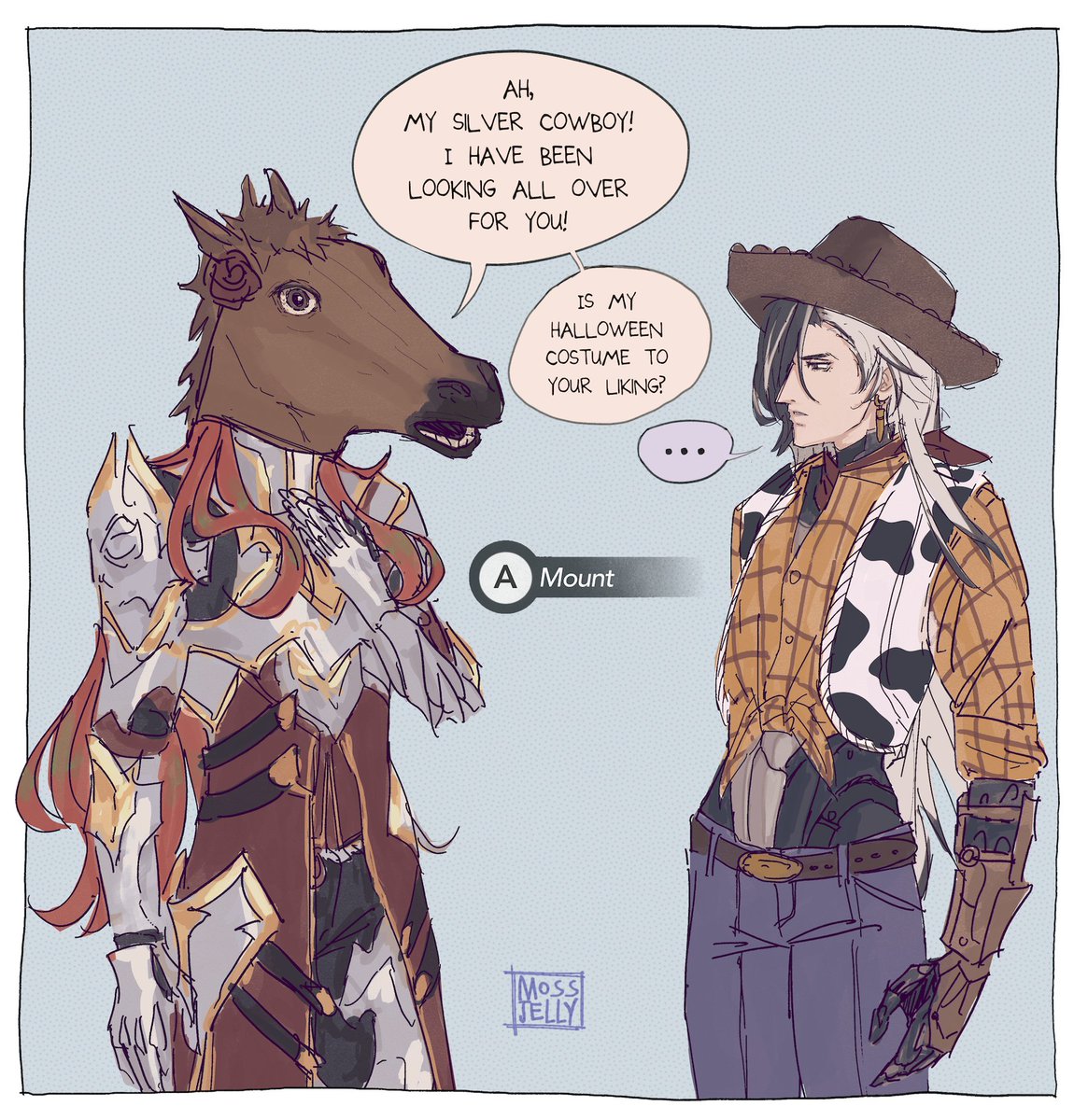 mossjellyOLD's tweet image. ......giddyup? #argenthill