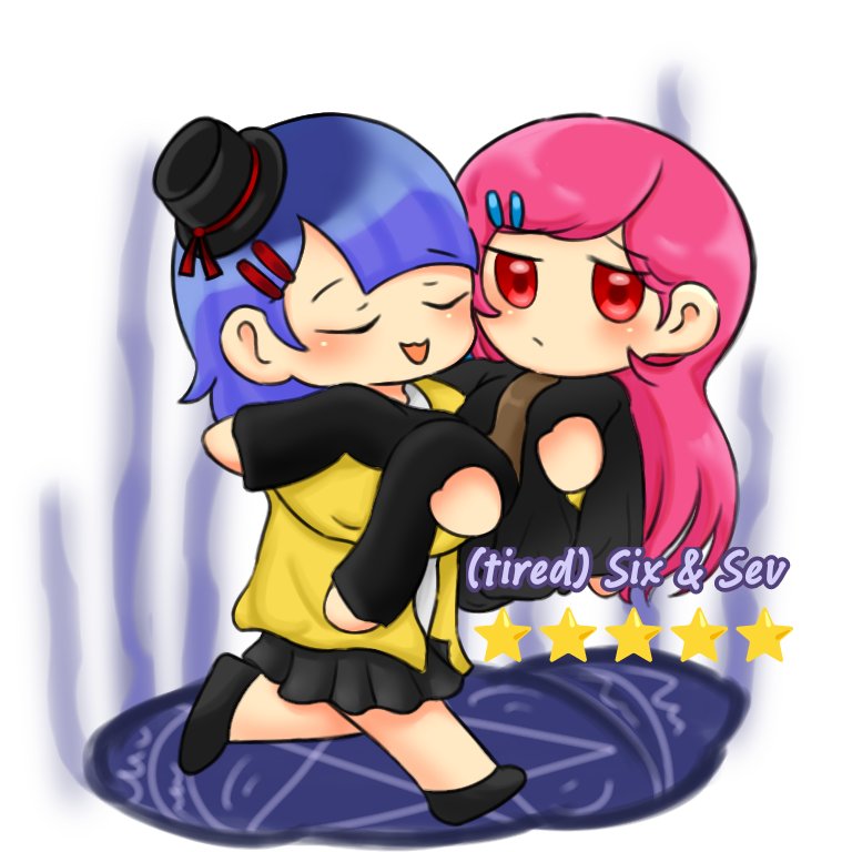 🎃 Halloween art! #OC
.
"Jangan khawatir, karena ada aku disini✨" -Sev
"Aku jadi khawatir.." -Six