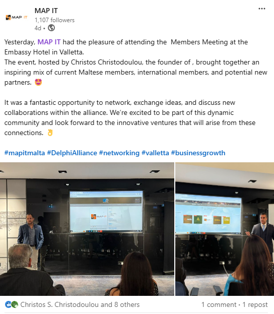 DelphiAlliance's tweet photo. We’re thrilled to see our #MaltaEvent come to life through your eyes!

#DelphiAlliance #ThankYou #AllianceMatter #MaltaEvent2024 https://t.co/3gaWIWv5UT