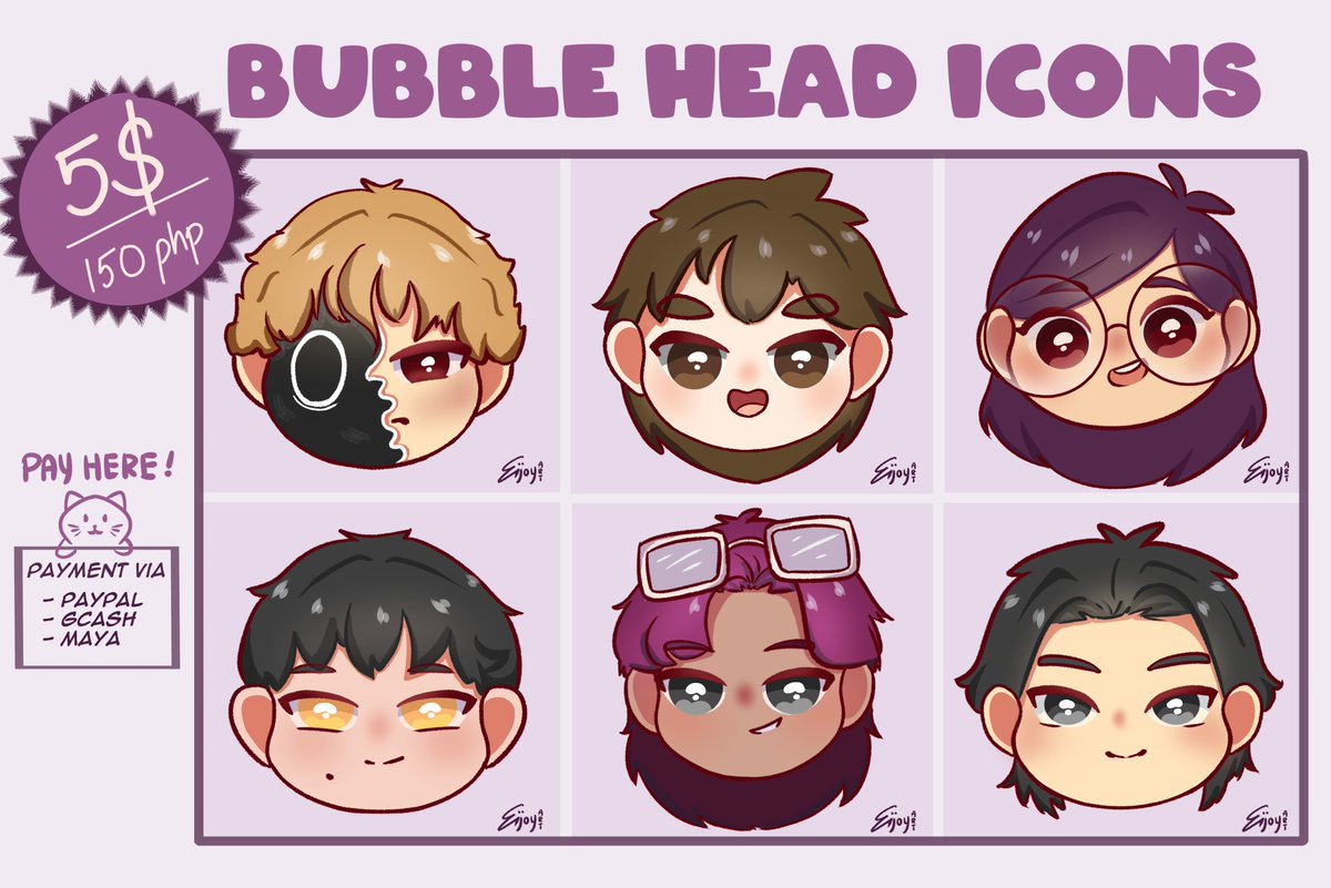 eijoyart's tweet image. Henlo! 🐱COMMISSION OPEN!!🐱
🎉FOR ONLY: ₱150 / $5 🎉
send💌eijoyart@gmail.com
dm/ reply to comms
(likes and rts are highy appreciated🫶)
#commissionsopen #commissionart #artph #VGenComms